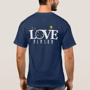 Camiseta LOVE Alaska (impresión trasera)