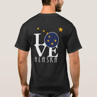 Camiseta LOVE Alaska (reverso prin)
