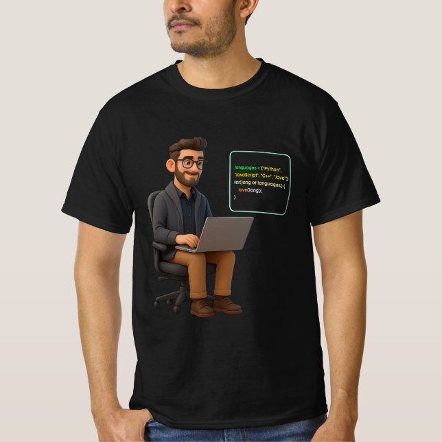 Camiseta Love All Languages – Programmer T-Shirt (Anverso)