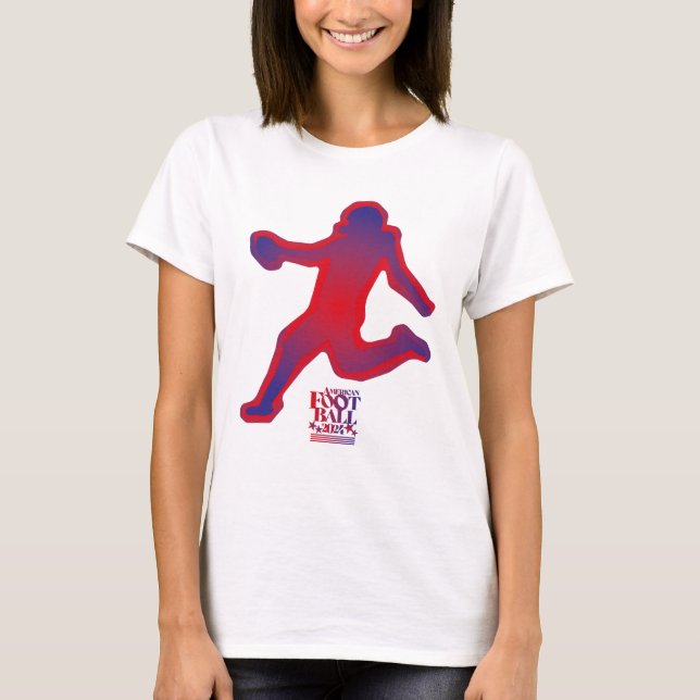 CAMISETA LOVE AMERICAN FOOTBALL BY MASANSER PIXELAT (Anverso)