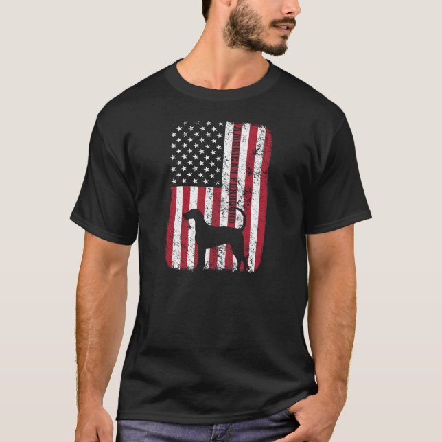 Camiseta love American Foxhound Funny Gift (Anverso)