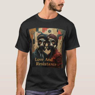 Camiseta LOVE AND RESISTANCE Punjabi American Graphic
