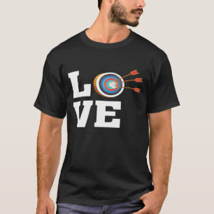 Camiseta Love Archery Archer Target Bow Arrow