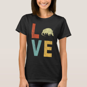 Camiseta Love Armadillo Armadillo Quote Retro