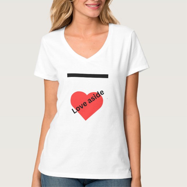 Camiseta Love aside (Anverso)