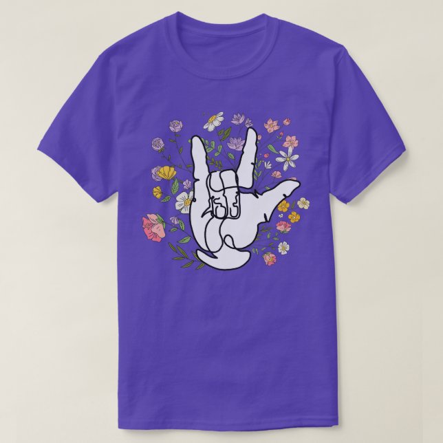 Camiseta Love ASL 7 (Diseño del anverso)