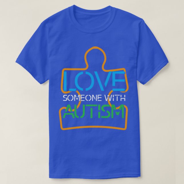 Camiseta Love Autism Classic TShirt (Diseño del anverso)