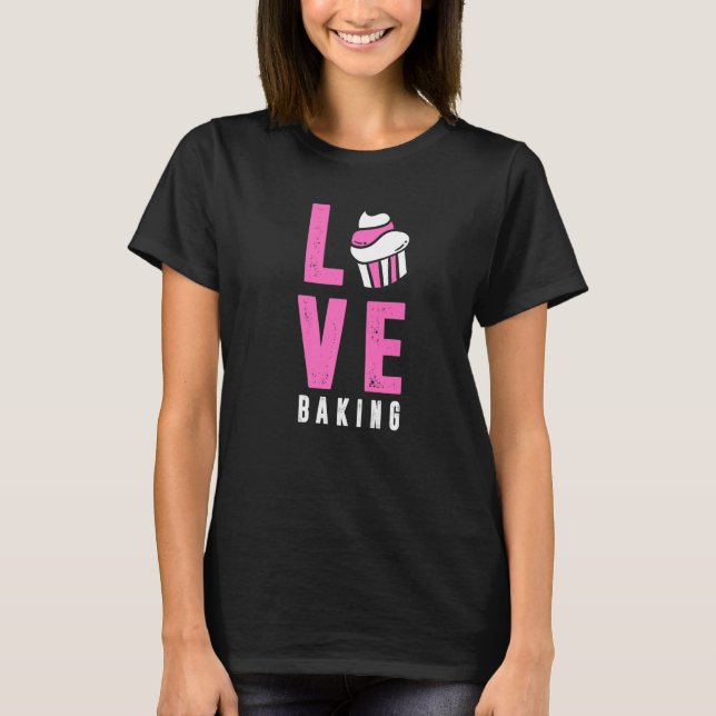 Camiseta Love Baking   (Anverso)