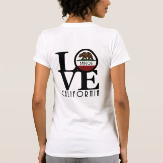 Camiseta LOVE Bangor California (impresión posterior)