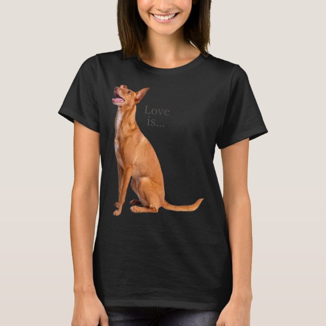 Camiseta Love Basenji Dog Mom Dad Puppy Cute Mascota Valent (Anverso)