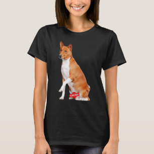 Camiseta Love Basenji Dog Mom Dad Puppy Cute Mascota Valent