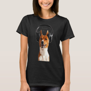Camiseta Love Basenji Dog Mom Dad Puppy Cute Mascota Valent