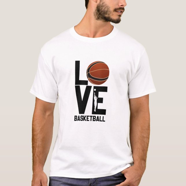 Camiseta Love Basketball (Anverso)