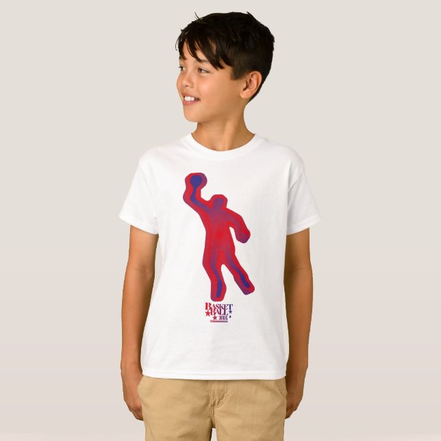 CAMISETA LOVE BASKETBALL BY MASANSER PIXELAT (Anverso completo)