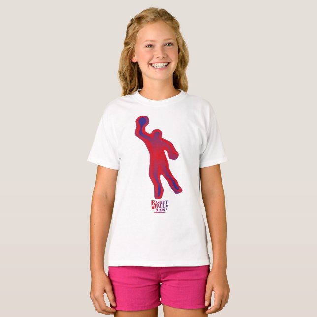 CAMISETA LOVE BASKETBALL BY MASANSER PIXELAT (Anverso completo)