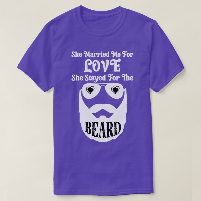 Camiseta Love Beard 1 (Diseño del anverso)