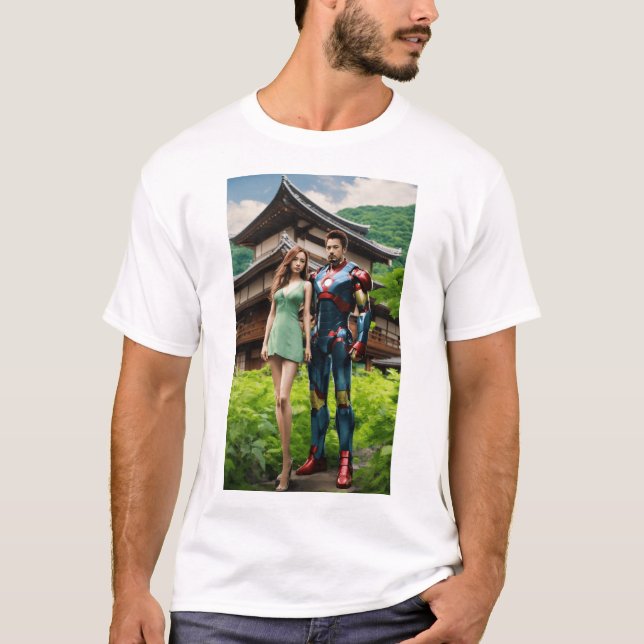 Camiseta Love & Beauty  (Anverso)