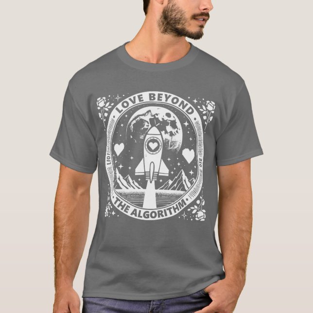 Camiseta Love Beyond the Algorithm friends (Anverso)