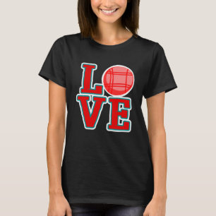 Camiseta Love Bocce Ball Bocce Ball