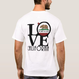Camiseta LOVE Bonny Doon California (impresión posterior)