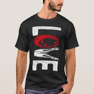 Camiseta Love Bowling Ball Pin Bowler Striling Bowling Fana