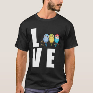 Camiseta Love Budgie Mom Budgerigar Parakeet Bird 11