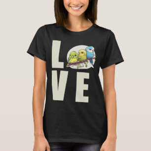 Camiseta Love Budgie Mom Budgerigar Parakeet Bird 6