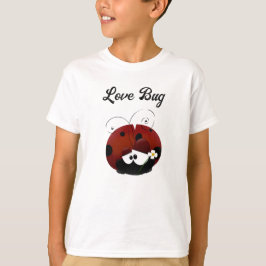 Camiseta Love Bug Ladybug, Cute Cartoon Valentine’s Day