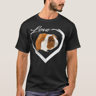 Camiseta Love Calico Guinea Pig Lover