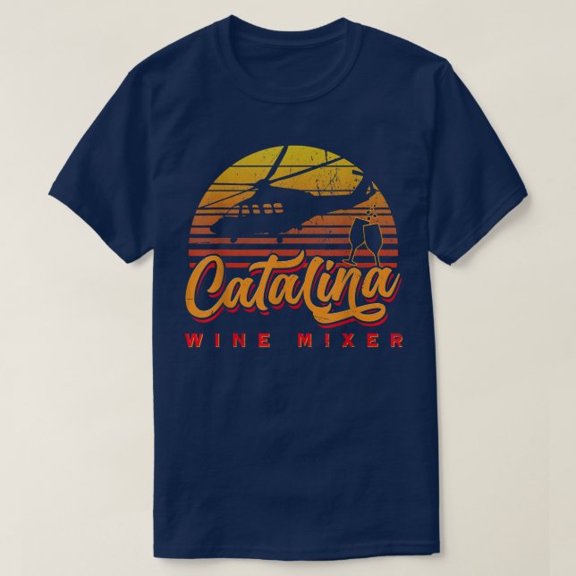 Camiseta Love Catalinas Design Music Mixer Wine Classic Art (Diseño del anverso)