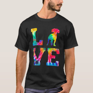 Camiseta Love Cav A Jack Tie Dye Dog Mom Dad