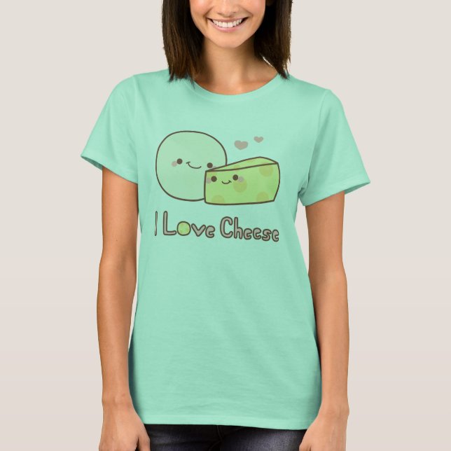 Camiseta Love Cheese Tee (Anverso)