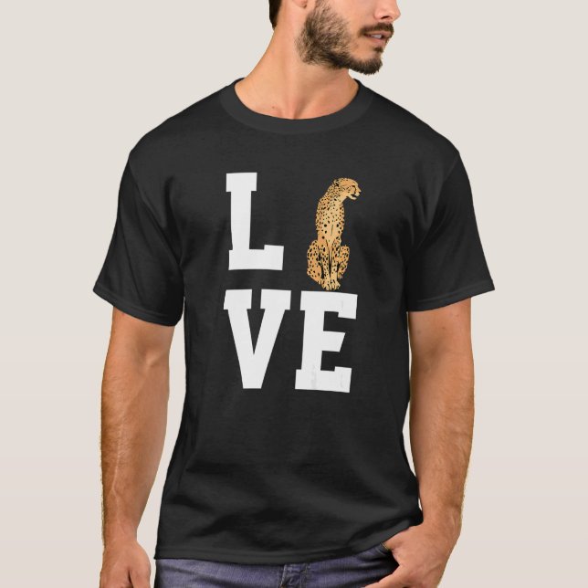 Camiseta Love Cheetah Apparel Big Cat (Anverso)