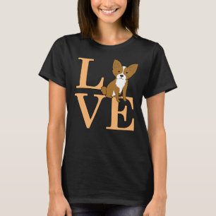 Camiseta Love Chihuahua