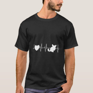 Camiseta Love Chinchillas Hebeat Chinchilla