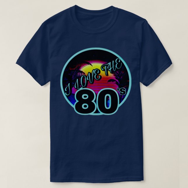 Camiseta Love Classic T-Shirt Copy de los 80 (Diseño del anverso)