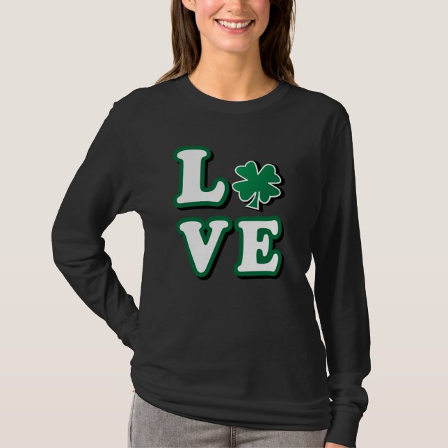 Camiseta Love Clover 🍀 (Anverso)