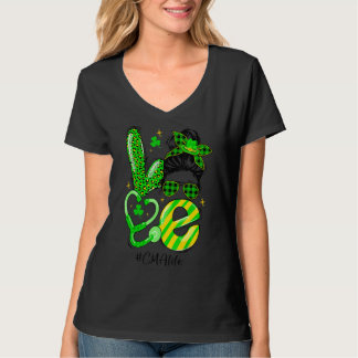 Camiseta Love Cna Laif Nurse Funny St Patrick S Day 1