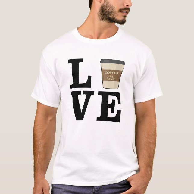 Camiseta Love Coffee (Anverso)