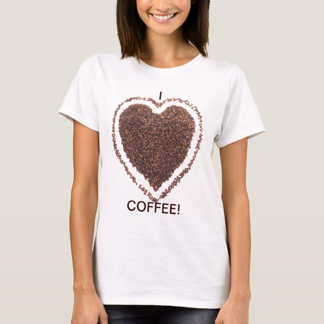 Camiseta Love Coffee (Anverso)