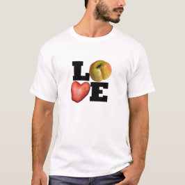 Camiseta LOVE Colección Potato Corazón Hombres Tee