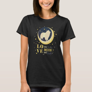 Camiseta Love Collie To The Moon