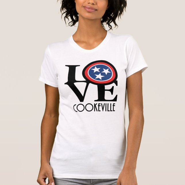 Camiseta LOVE Cookeville Tennessee (Anverso)