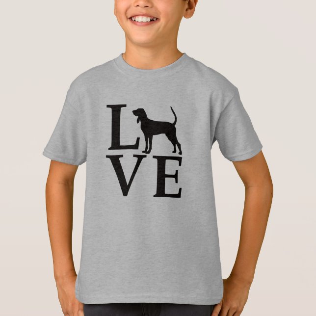 Camiseta Love Coonhounds (Anverso)