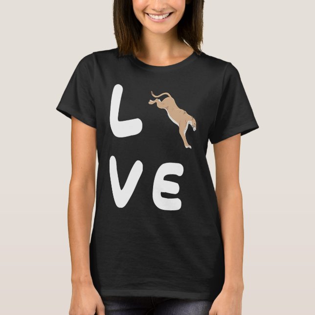 Camiseta Love COUGAR (Anverso)