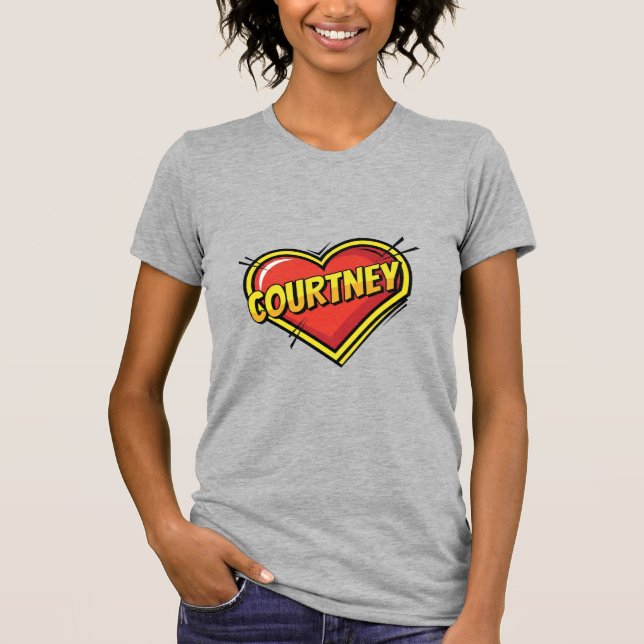 Camiseta Love Courtney (Anverso)