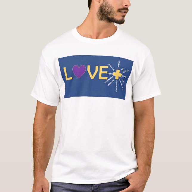 Camiseta Love+ Crewneck (Anverso)