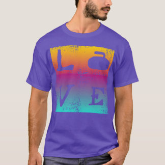 Camiseta Love curling vintage