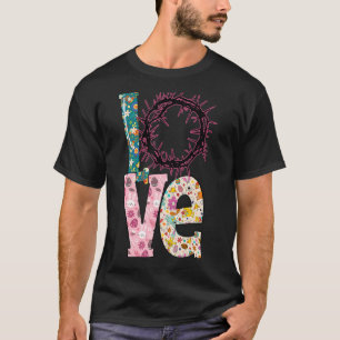 Camiseta Love Cute Bunny Easter Day 1