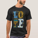 Camiseta Love Cute Hanukkah Leopard Menorah Pajama Mateo<br><div class="desc">Amor A La Familia De Confrontación Del Leopardo De Hanukkah Menorah Pajama.</div>